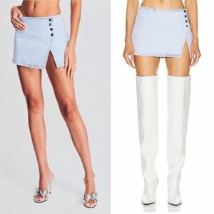 Retrofete Kayden Skirt Vivid Blue Size 30